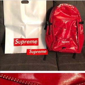 Supreme backpack + Sticker + bag